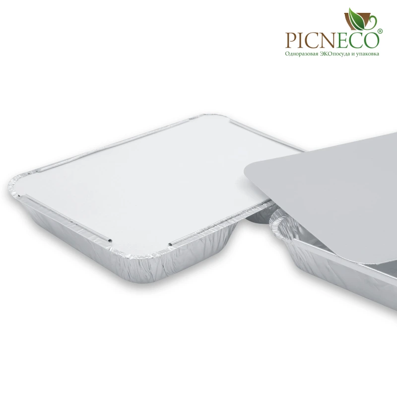 товар Крышка (картон+алюм) к контейнеру 227*177 мм (840 мл) ALL331K